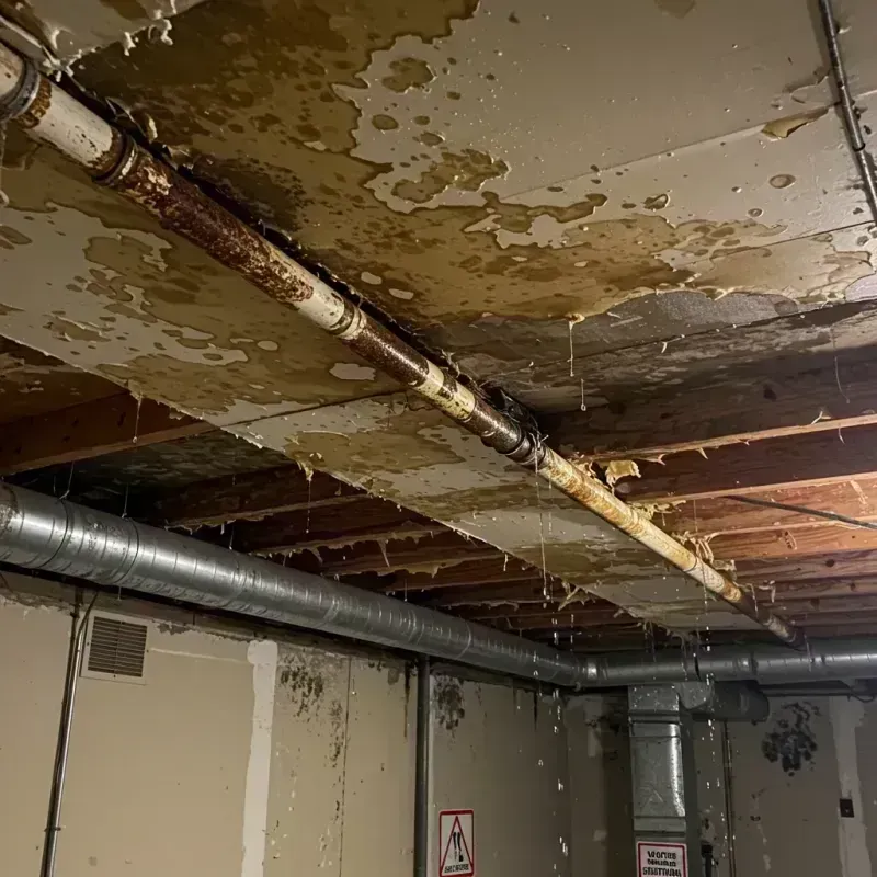 Ceiling Water Damage Repair in Divernon, IL