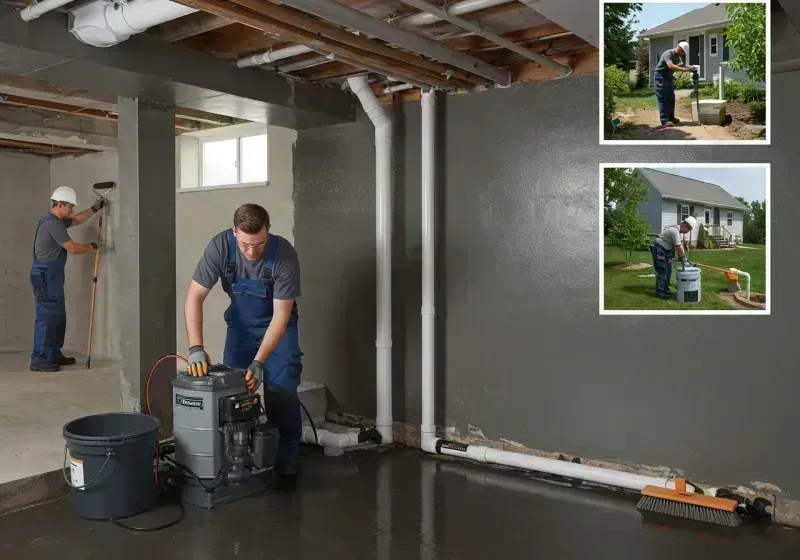 Basement Waterproofing and Flood Prevention process in Divernon, IL